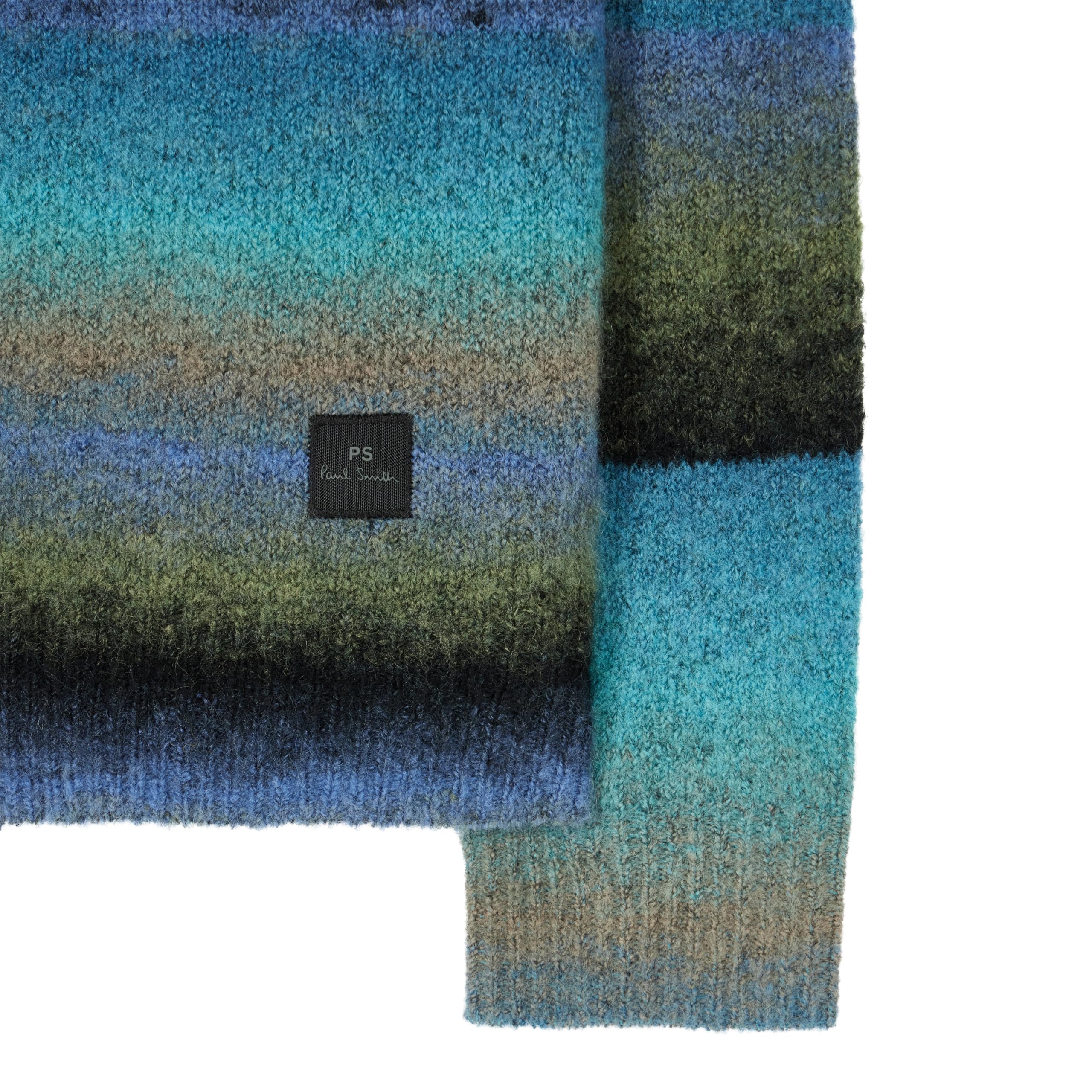 Paul Smith Men's Merino Wool Stripe Cardigan Sweater - Premium Knitwear for Fall & Winter, Office Wear & Casual Outfits