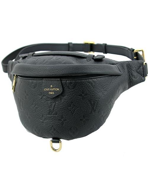 LV Monogram Empreinte Leather Bumbag Crossbody Bag in Noir Black - Perfect for Travel, Shopping & Everyday Use