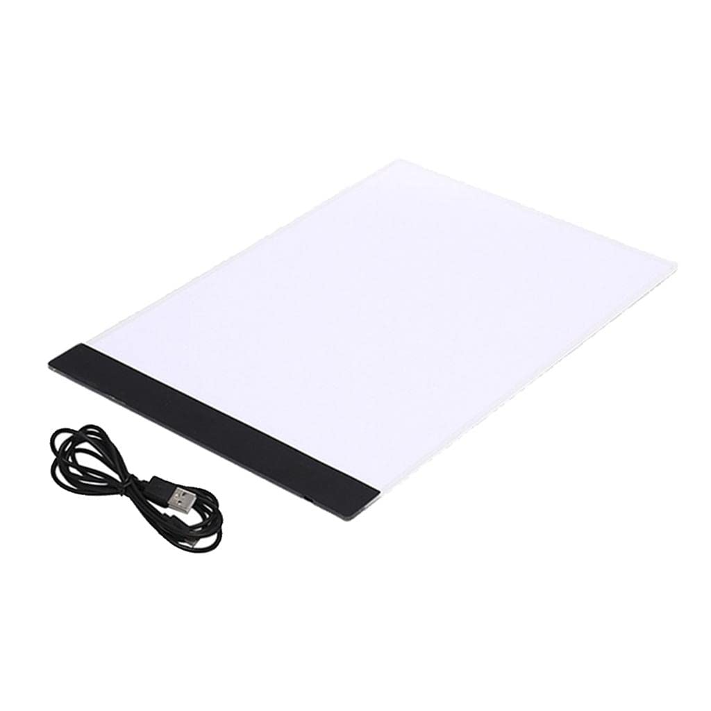 Esquirla Portable LED Light Box A5 Tracing Board - Ultra-Thin Light Pad for Drawing, Sketching, Calligraphy & Art Projects - Perfect for Artists, Designers, and Craft Enthusiasts (Use for Tracing, Stenciling, Tattoo Transfer & DIY Projects)