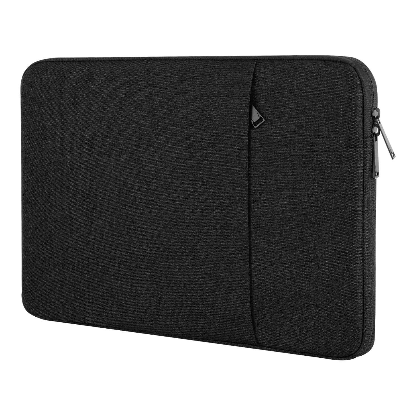 Chelory 13-14 Inch Laptop Sleeve for MacBook Air/Pro, Notebook & Tablet Protective Case - Shockproof & Water-Resistant Black Carrying Bag for Work, School & Travel
