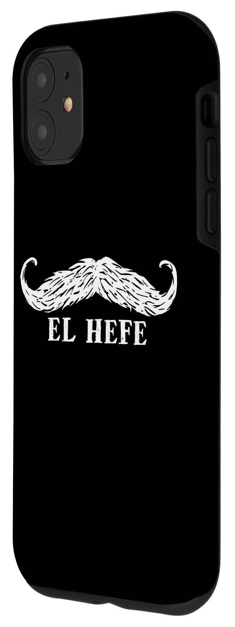 Funny Mustache iPhone 11 Case for Men - Trendy & Protective Phone Cover for Daily Use, Parties & Gifts