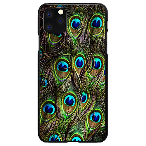 Peacock Feathers On Black Case