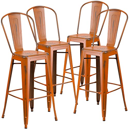 Distressed Orange