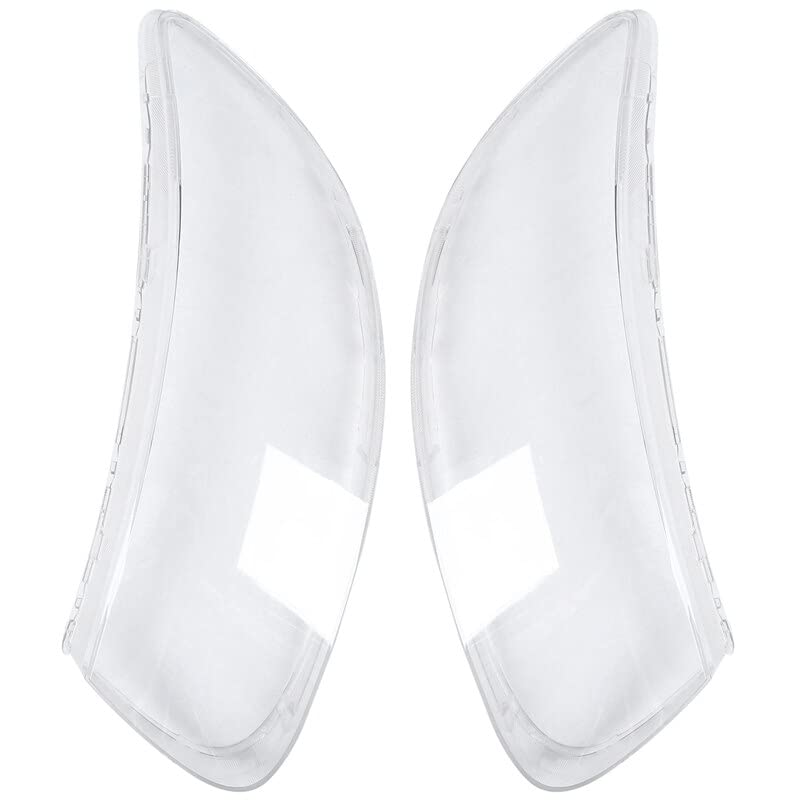 Replacement Headlight Lens Cover for Hyundai Santa Fe 2008-2012 - Clear Front Headlight Housing Shell - Perfect for Night Driving & Foggy Weather Protection