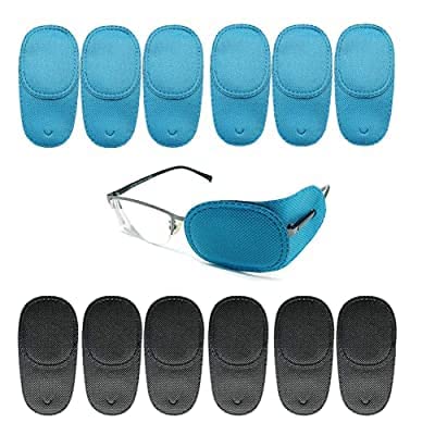 Bhavya Optic® Amblyopia Eye Patch for Kids & Adults - 6 Pack Lazy Eye Patch for Strabismus Treatment - Soft & Comfortable Eyepatch for Children's Vision Therapy - Perfect for Daily Use, School & Sports Activities