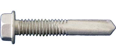 250-Pack Daggerz SD5CT1450 1/4-20 x 5 3/8 Inch Hex Head Screws - Heavy Duty Fasteners for Furniture, Machinery & DIY Projects