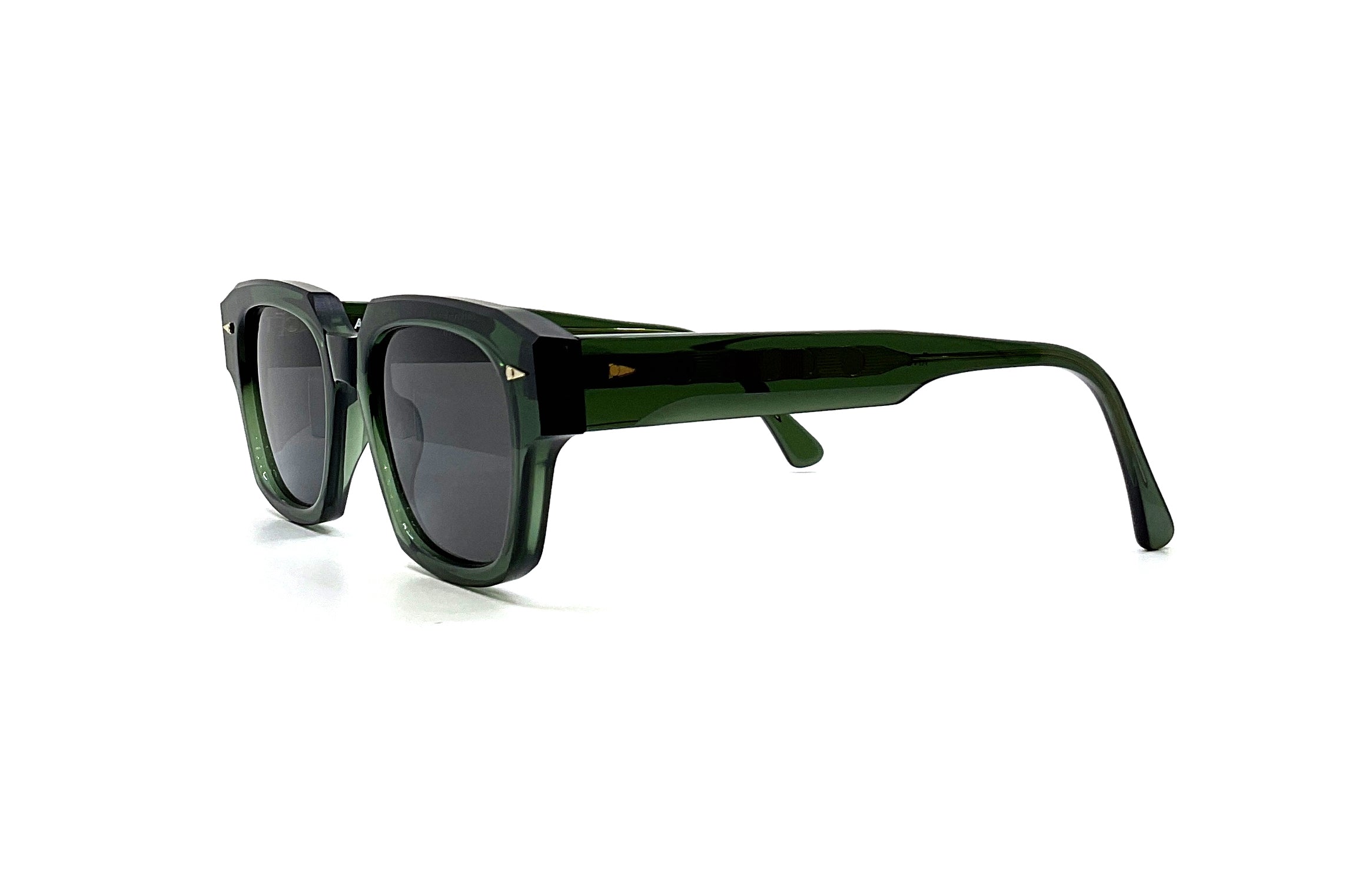 Ahlem Rivoli Sunglasses - Dark Green Polarized UV Protection for Men & Women | Perfect for Outdoor Activities, Travel, and Fashion Accessories