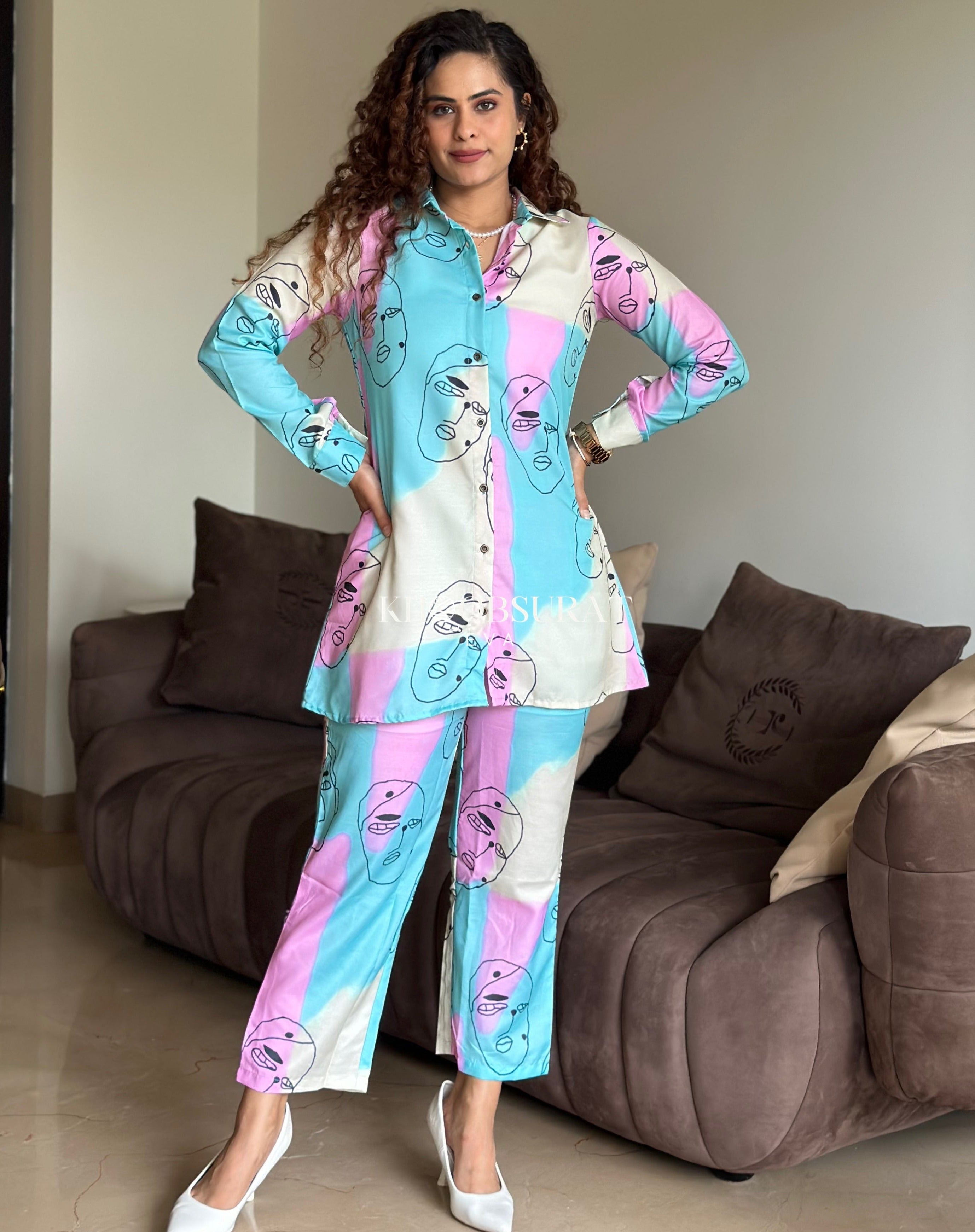 BOSS LADY COORD SET - Women's Stylish 2-Piece Outfit for Office, Party & Business Meetings | Professional Workwear & Fashionable Women's Clothing