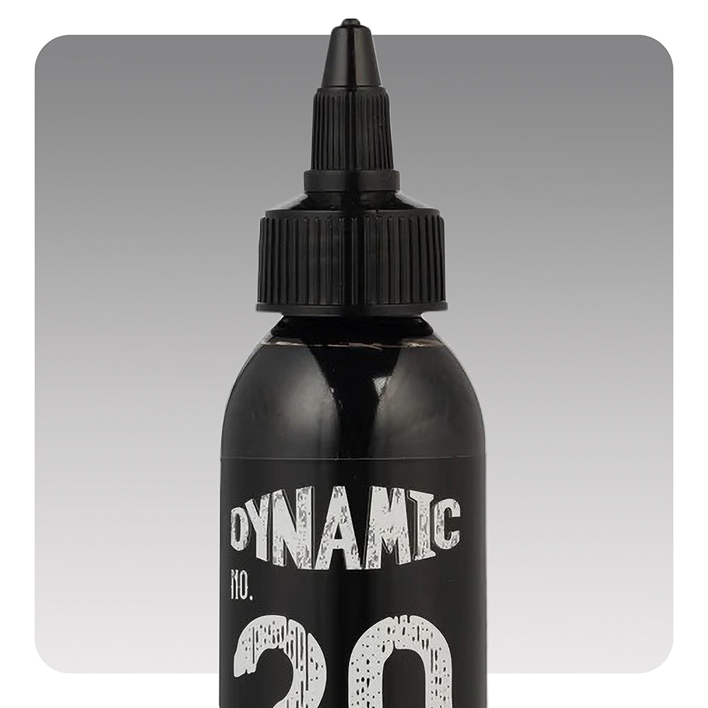 Premium Dynamic Greywash #20 Tattoo Ink - Professional Tattoo Artist Supplies (1oz/2oz/4oz) - Perfect for Realism, Shading & Fine Line Tattoos