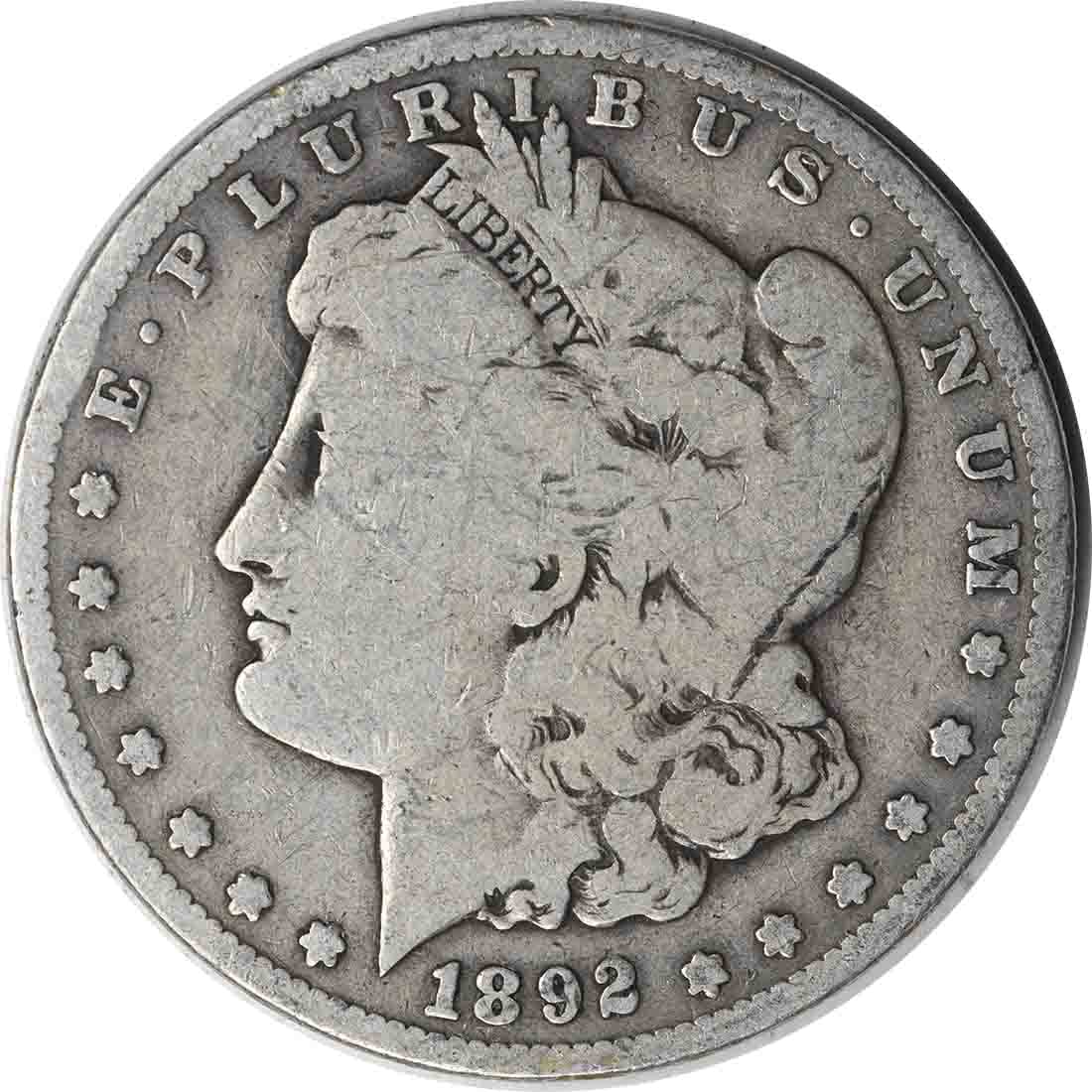 1892 S Morgan Silver Dollar VG Condition - Rare Collectible Coin for Investment & Display | Perfect for Coin Collectors, History Enthusiasts & Gift Giving