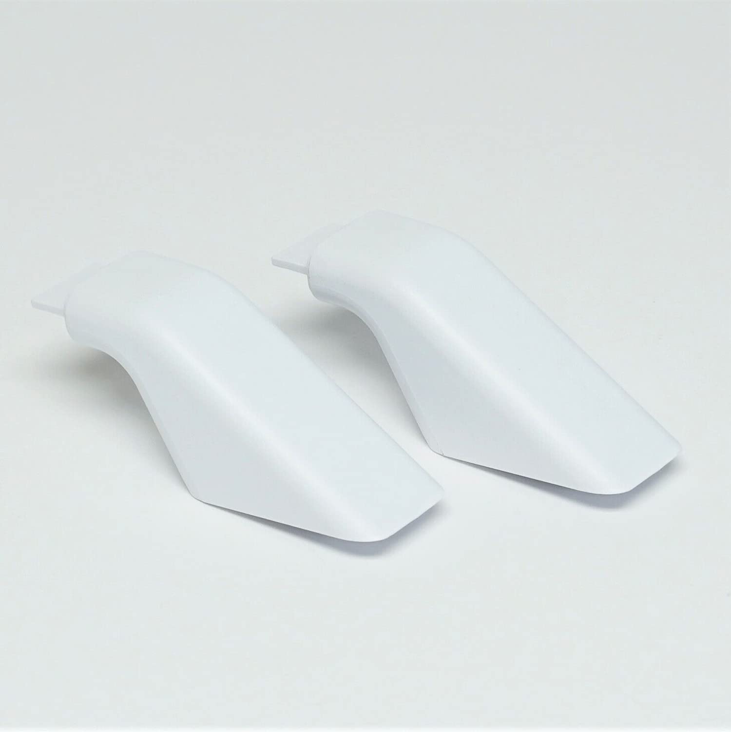 GE AH256619 EA256619 PS256619 Oven Door Handle Replacement - 2 Pack White End Cap for Range Stove - Perfect for Kitchen Appliance Repair & Maintenance