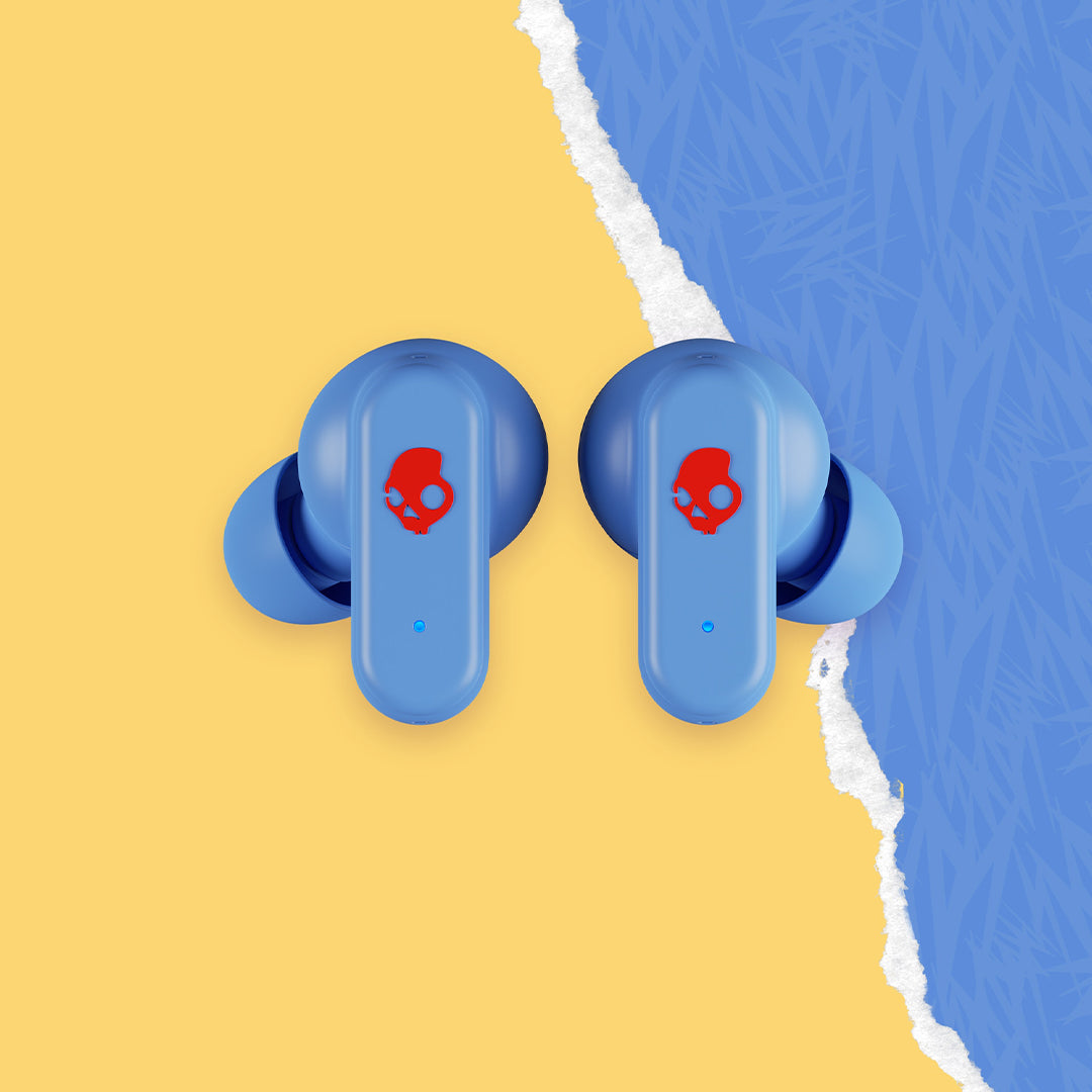 Skullcandy Triple Threat Dime 3 True Wireless Earbuds - Bluetooth 5.2, 32H Playtime, IPX4 Waterproof for Running, Gym & Outdoor Sports