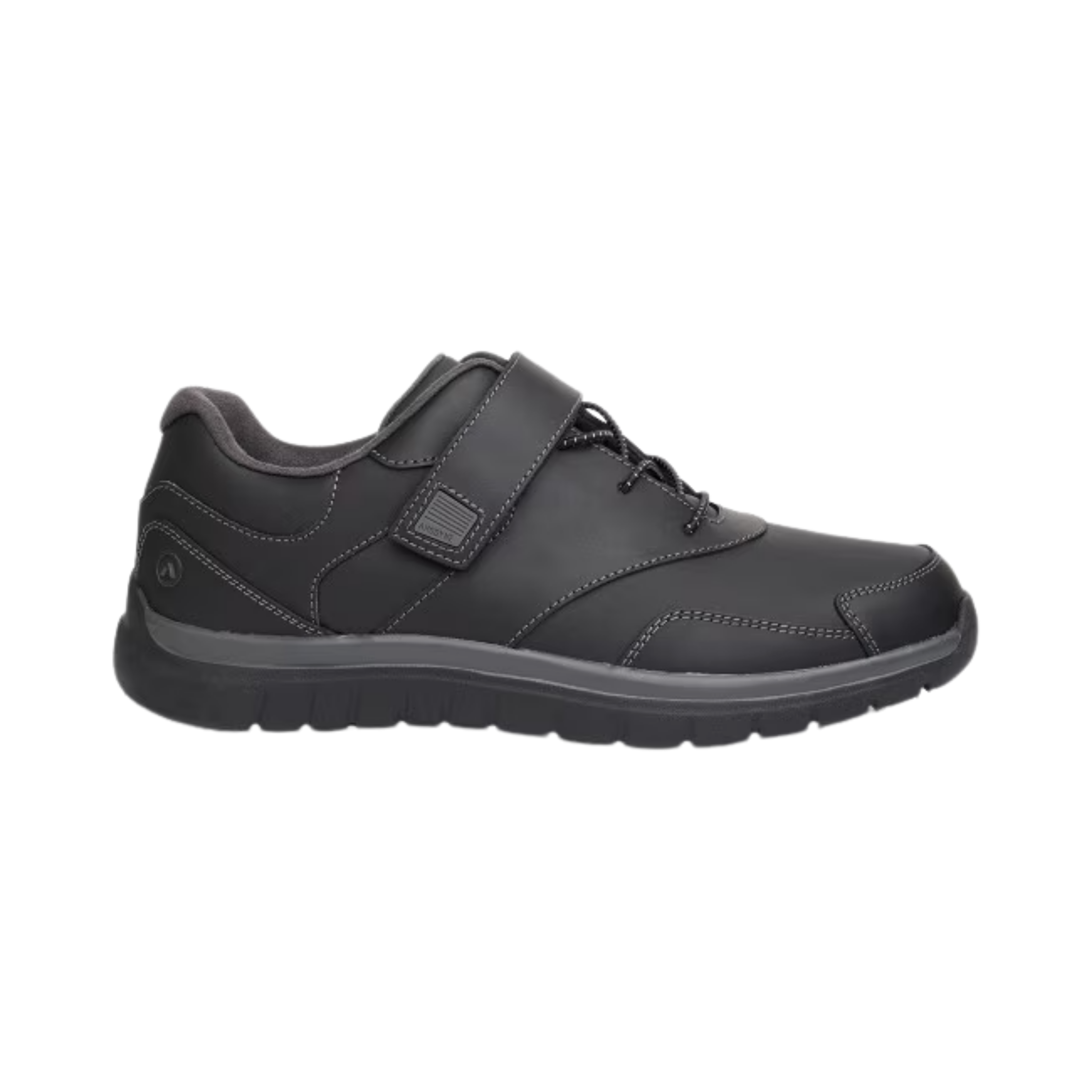 Men's Wide Width Sport Walker Shoes #38 - Black | Comfortable Athletic Walking Shoes for Men | Perfect for Jogging, Gym & Outdoor Activities
