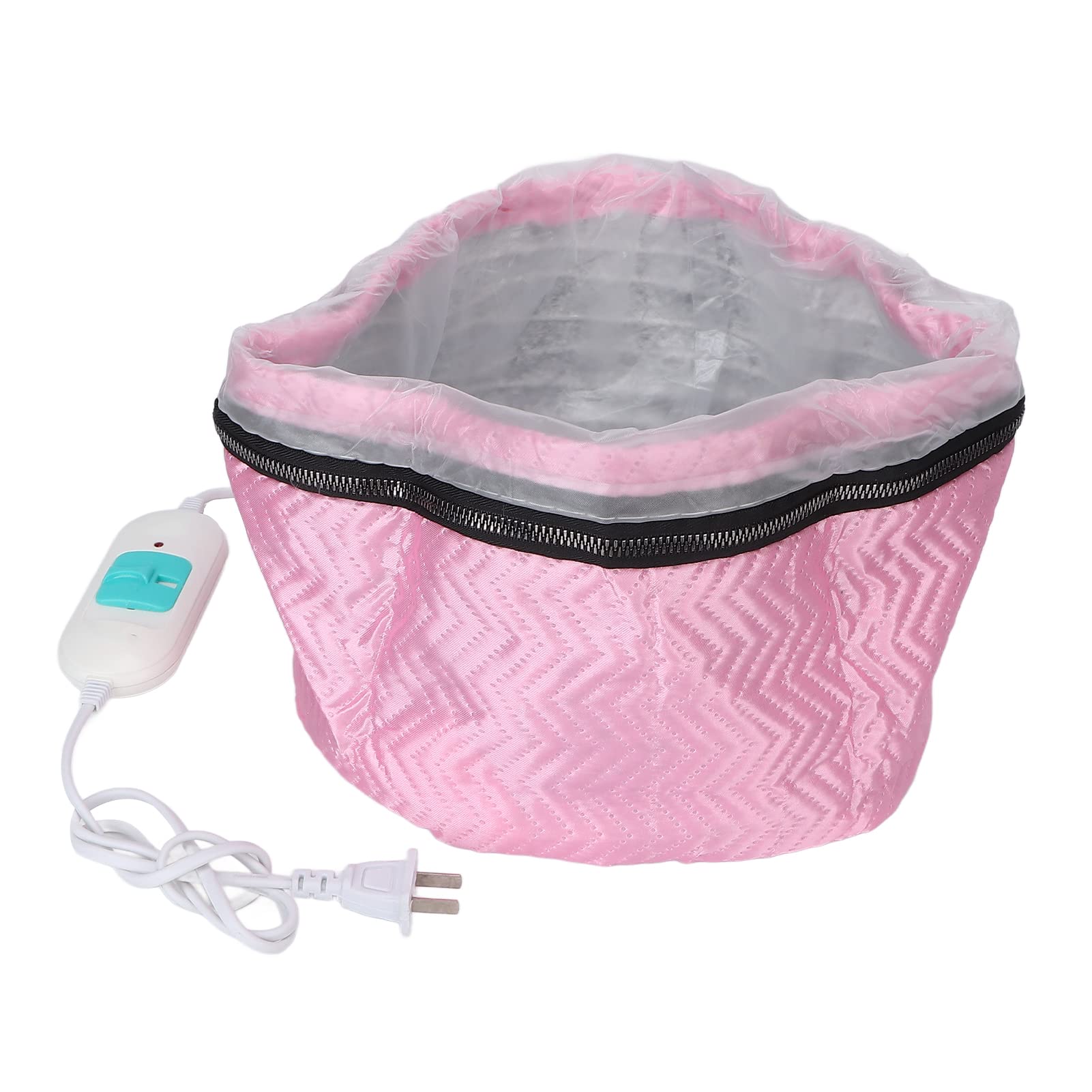 Professional Electric Hair Steamer with Adjustable Temperature - Thermal Heat Deep Conditioning Treatment for All Hair Types | At-Home SPA Scalp Care & Hair Hydration Therapy | Perfect for Dry, Damaged Hair Repair & Salon-Quality Styling Prep