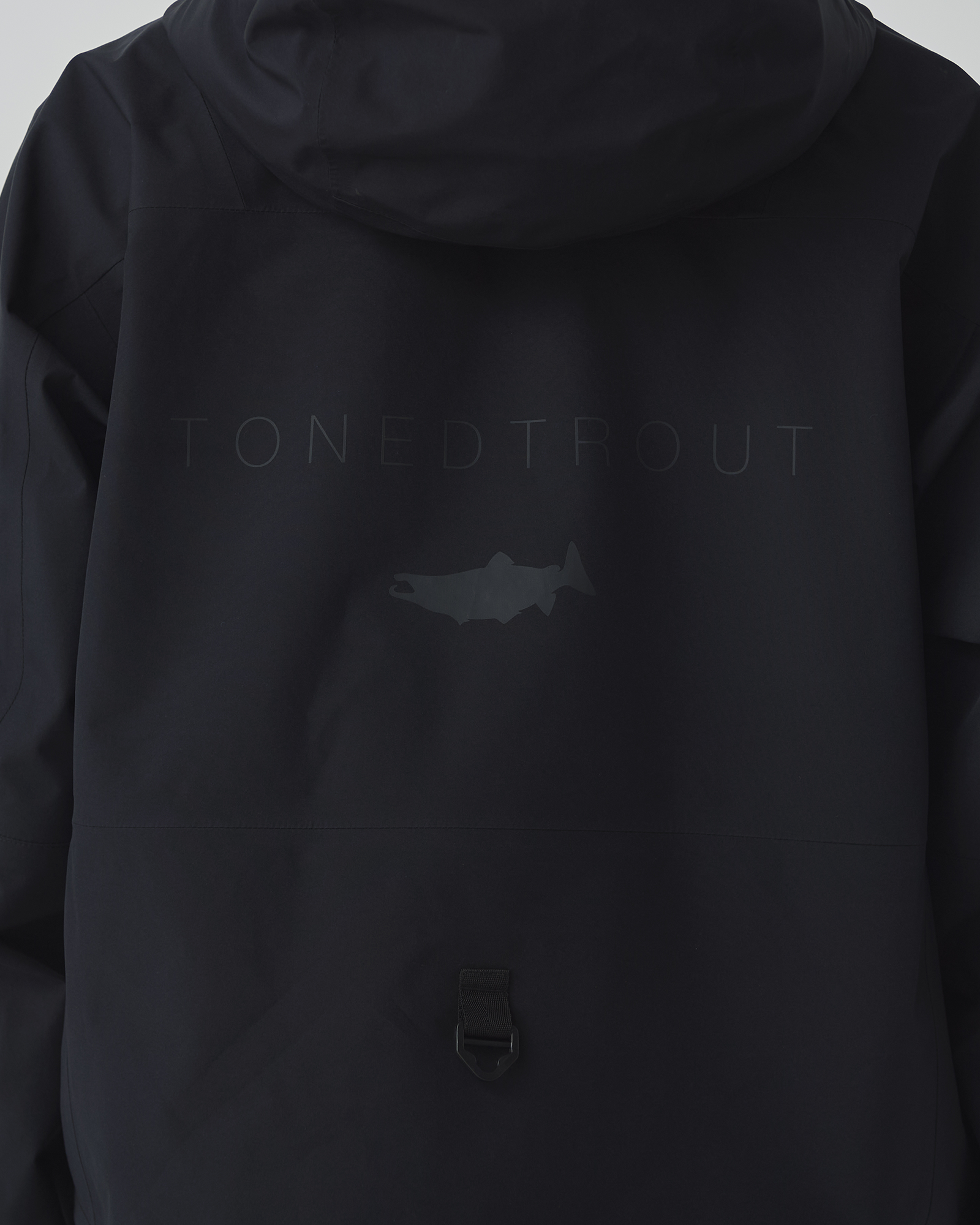 Toned Trout 3L Waterproof Wading Jacket for Fly Fishing - Lightweight & Breathable Rain Jacket for Men - Ideal for Stream Fishing, Hiking, and Outdoor Adventures