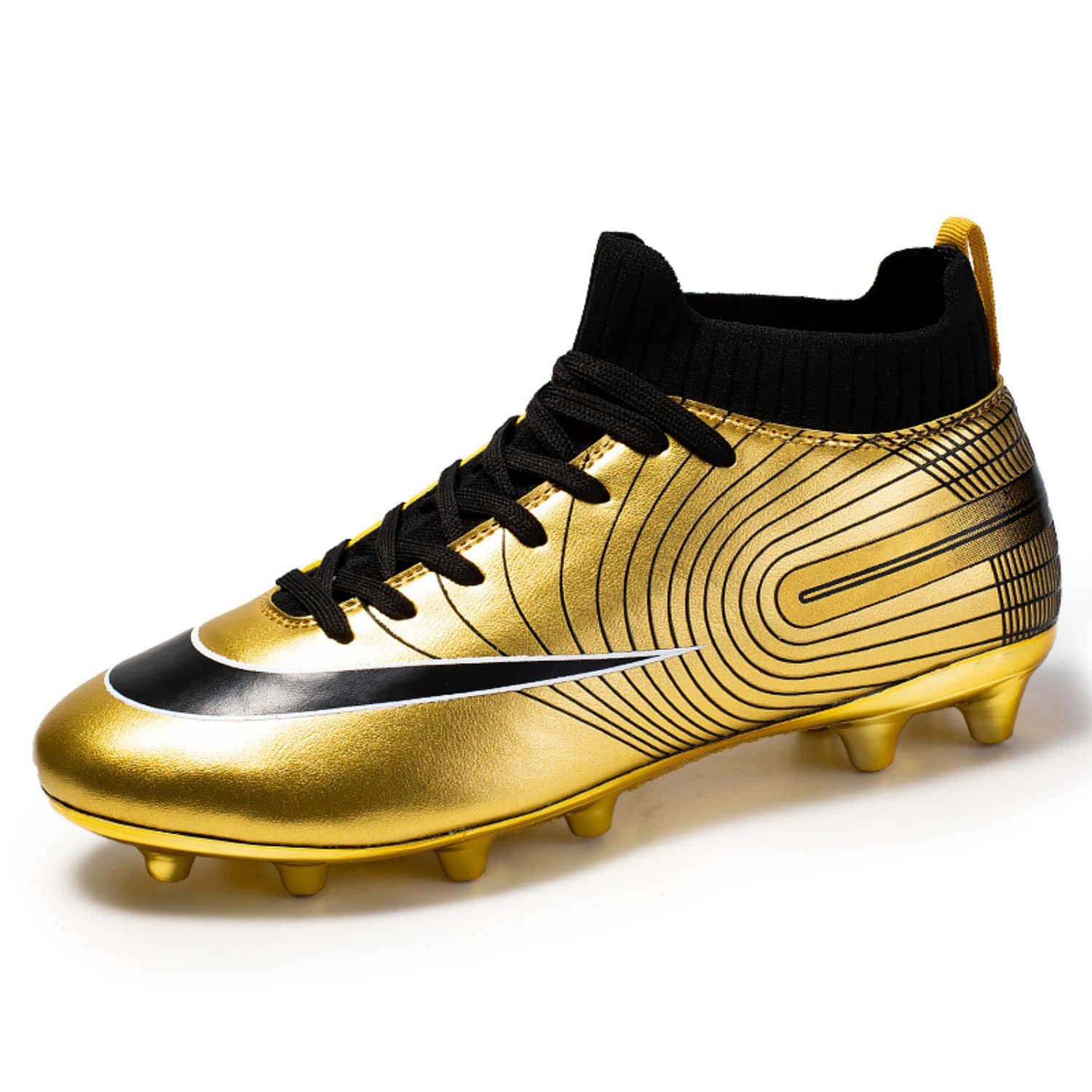 Men's & Boys' Football Cleats - Lightweight Soccer Shoes for Training & Matches on Grass Fields | Perfect for Practice, Games & Outdoor Sports