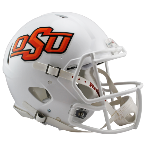 Oklahoma State Cowboys Riddell Speed Authentic Football Helmet - Official NCAA Game-Ready Design for Players & Fans