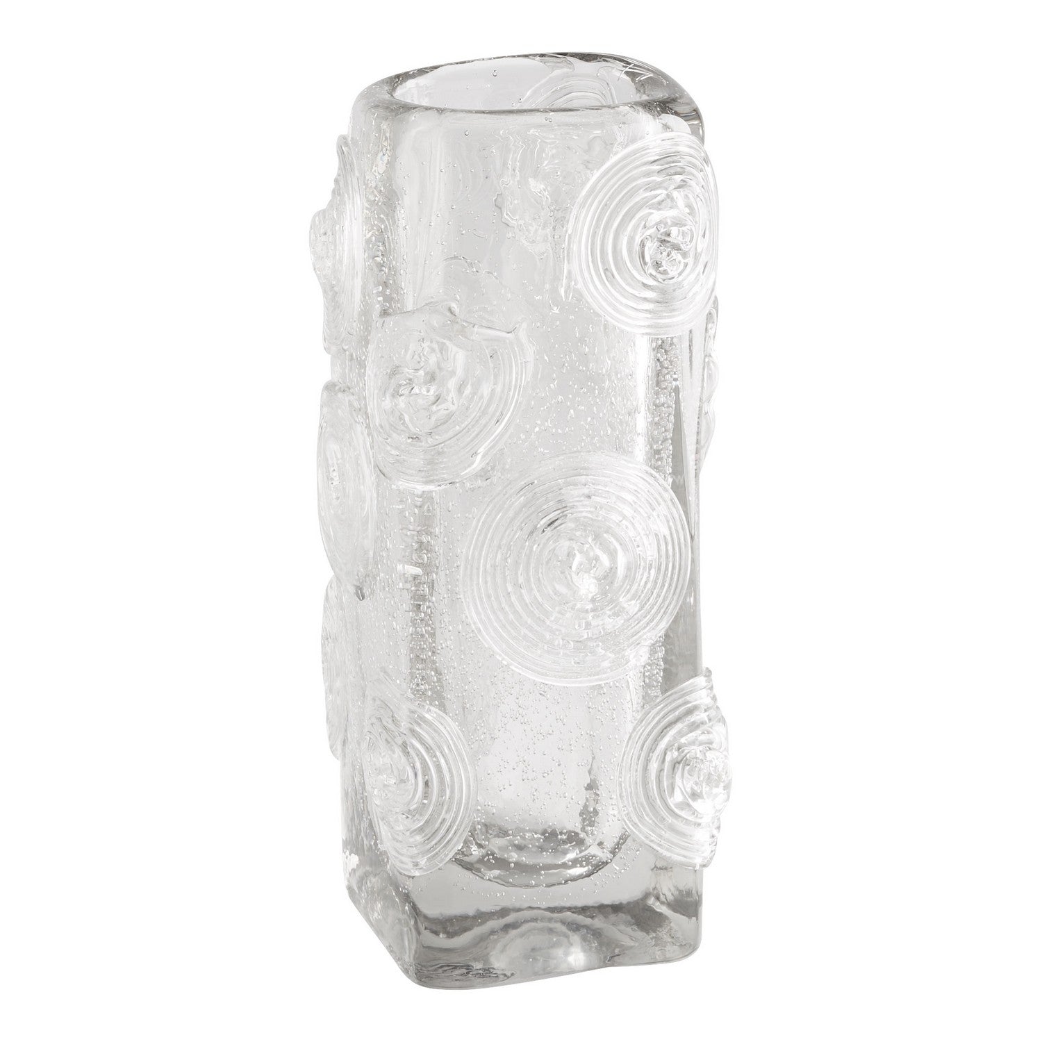 Cyan Design 11488 Tantalus Vase - Clear Glass Decorative Vase for Home Decor, Wedding Centerpiece & Floral Arrangements