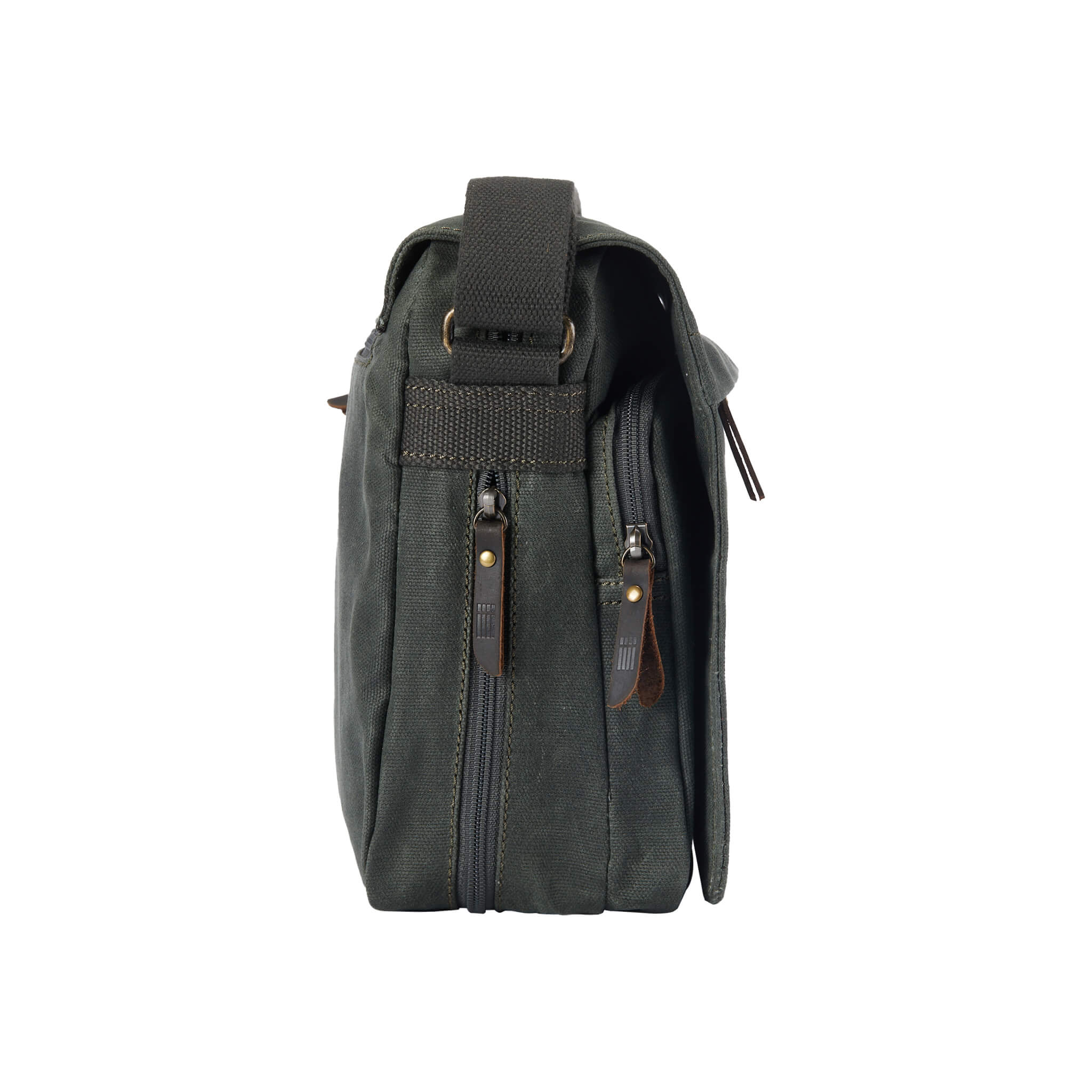 TRP0241 Troop London Classic Canvas Messenger Bag - Stylish & Durable Crossbody Bag for Men & Women - Perfect for Work, Travel & Everyday Use