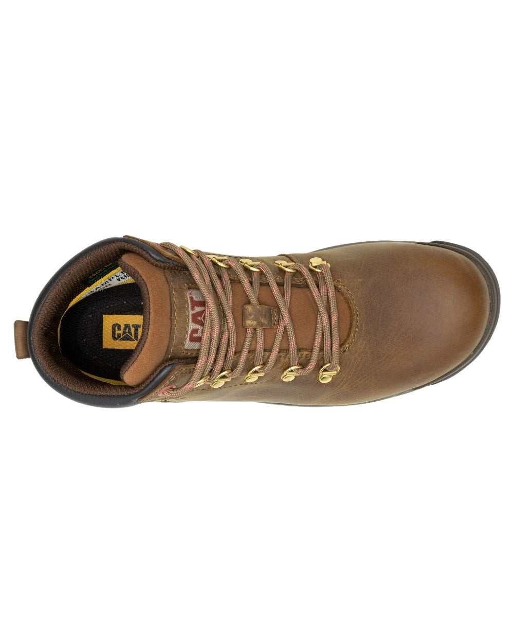 Caterpillar Women's Mae Waterproof Steel Toe Safety Work Boots - Slip Resistant & Comfortable for Construction, Warehouse & Outdoor Jobs
