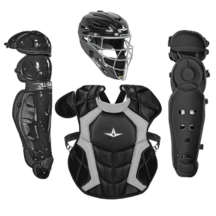 All Star Adult Classic Pro Baseball Catcher's Set CKCCPRO4 - Professional Baseball Equipment for Catchers | Perfect for Training, Games & Competitive Play