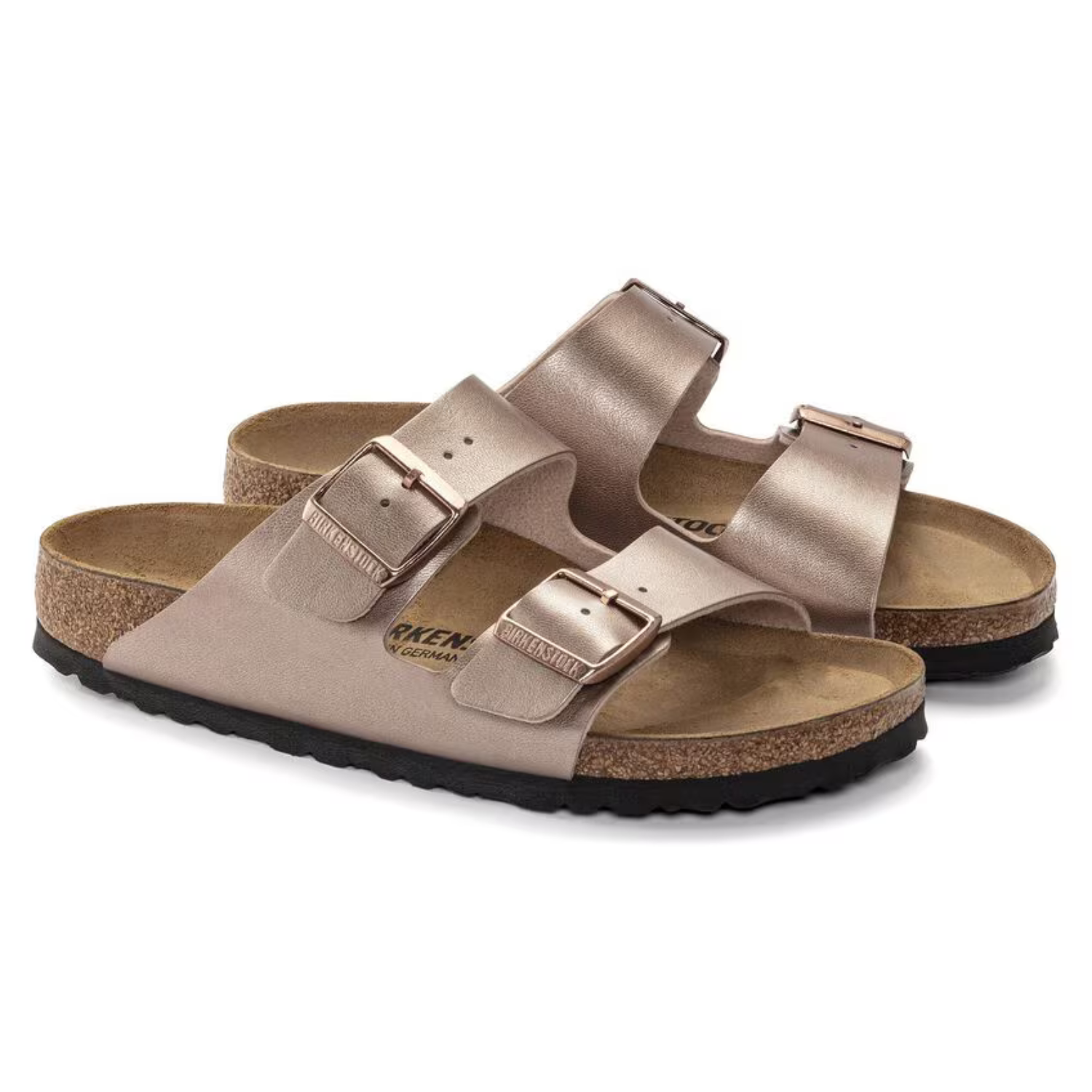 Arizona BF Sandal for Women - Comfortable Copper Leather Sandals | Casual Summer Walking Shoes for Beach, Travel & Everyday Wear