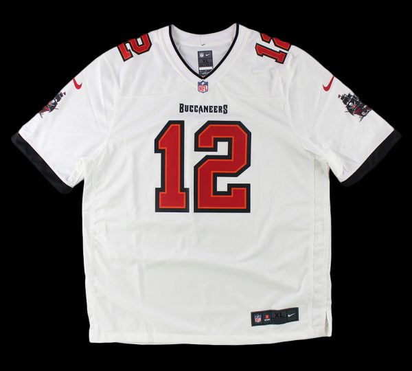 Authentic Tom Brady Signed Tampa Bay Buccaneers Nike Game White NFL Jersey - Perfect for Collectors, Sports Memorabilia Fans & Game Day Display