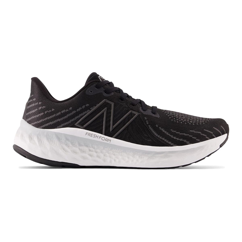 New Balance Fresh Foam Vongo V5 Running Shoes for Men - Black/Phantom Steel - Size 8 D Medium - Lightweight Cushioned Sneakers for Jogging, Gym Workouts & Daily Walking