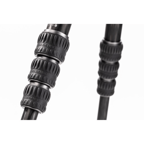 Benro Rhino Carbon Fiber One Series Tripod/Monopod with VX20 Ballhead - 4-Section Twist Lock Legs, Lightweight Travel Tripod for DSLR Cameras | Perfect for Outdoor Photography, Hiking & Travel Adventures