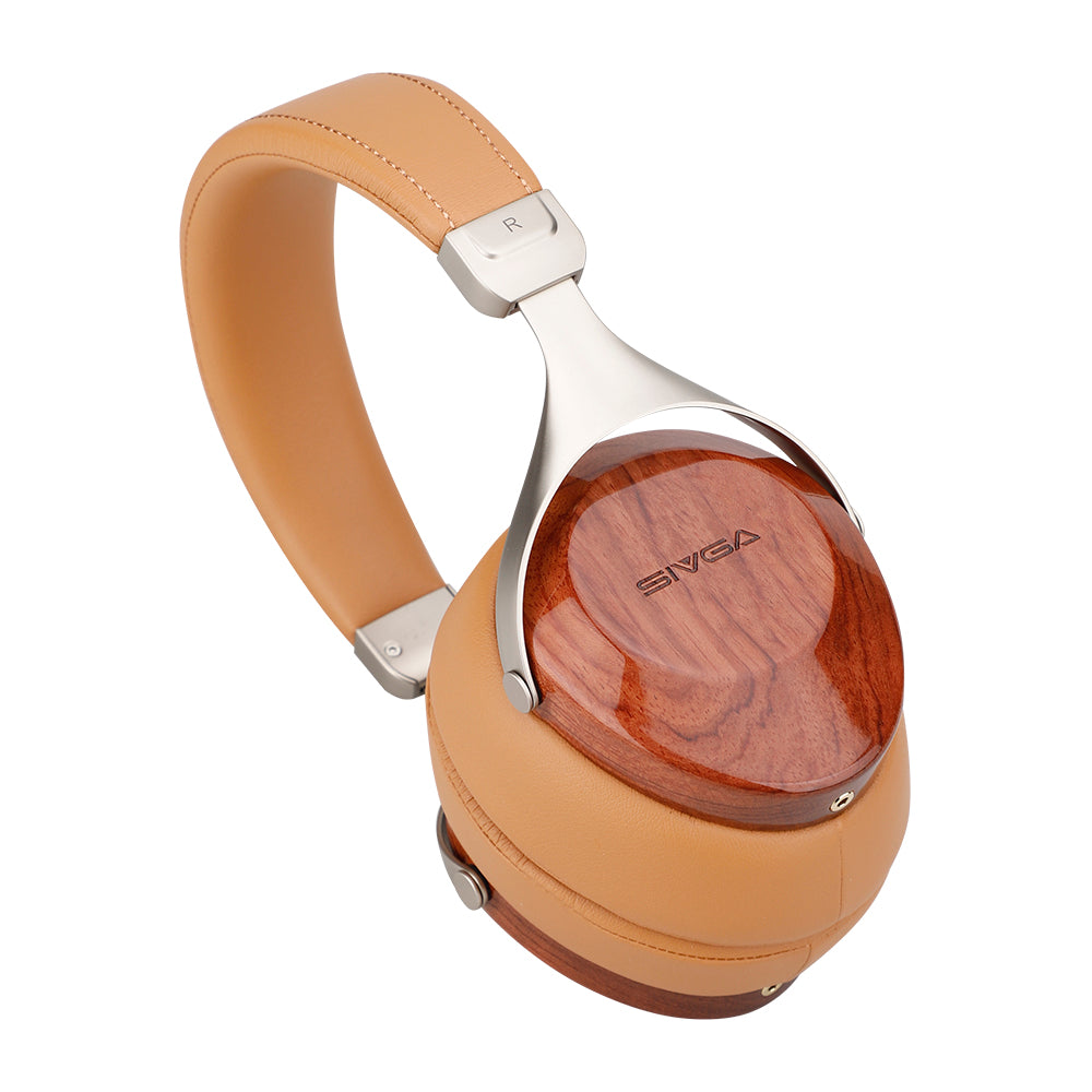 Sivga SV021 Closed Back Over Ear Headphones - High Fidelity Studio Monitor Headphones with Noise Isolation for Music, Gaming & Professional Audio Work