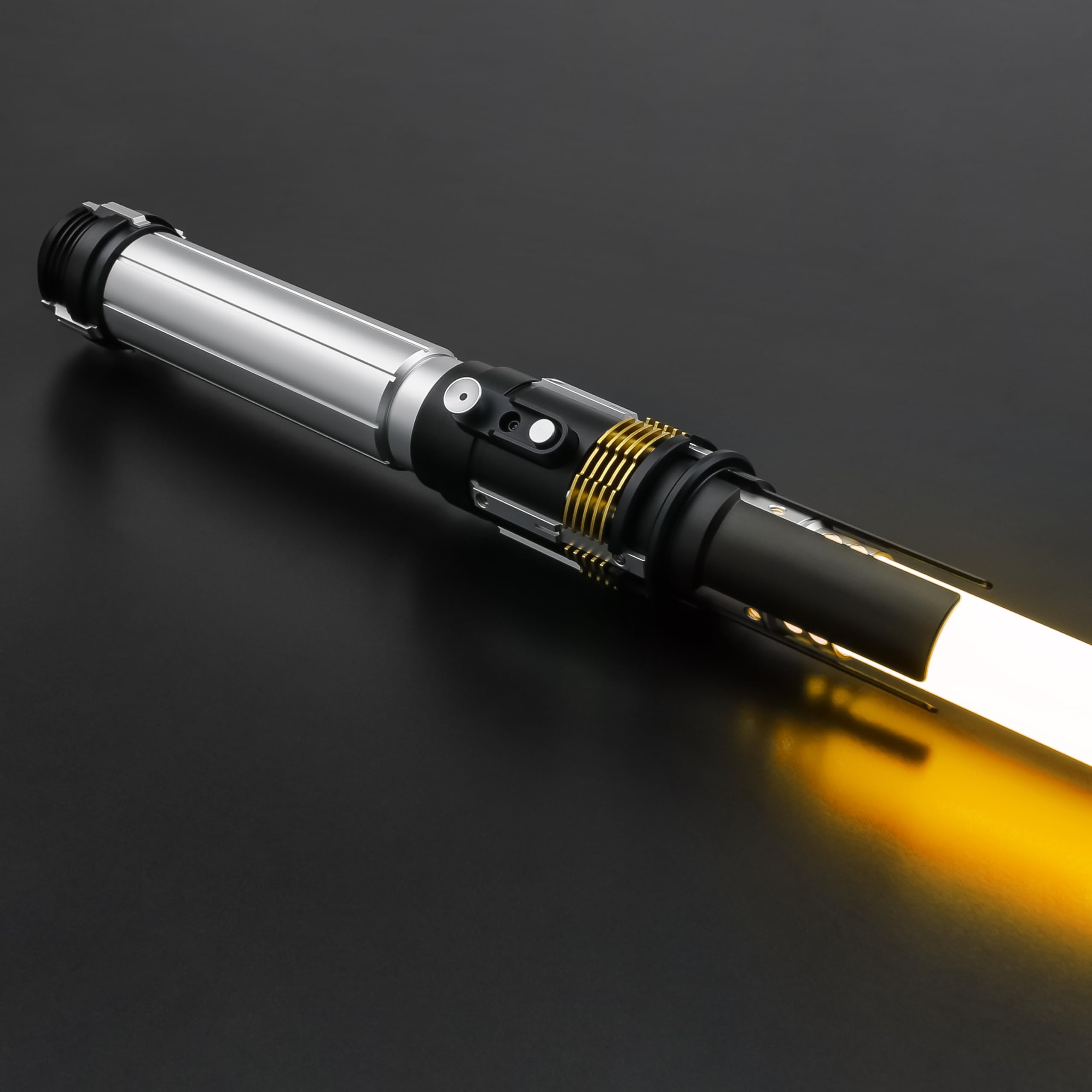 Profile V2.2 Light Saber for Adults & Kids - Heavy Dueling Lightsaber with 25 Smooth Swing Sound Fonts & 25 Color-Changing LED Effects | 82cm Pixel Blade with Double-Sided LED Strip (Latha) | Perfect for Cosplay, Star Wars Fans & Combat Training