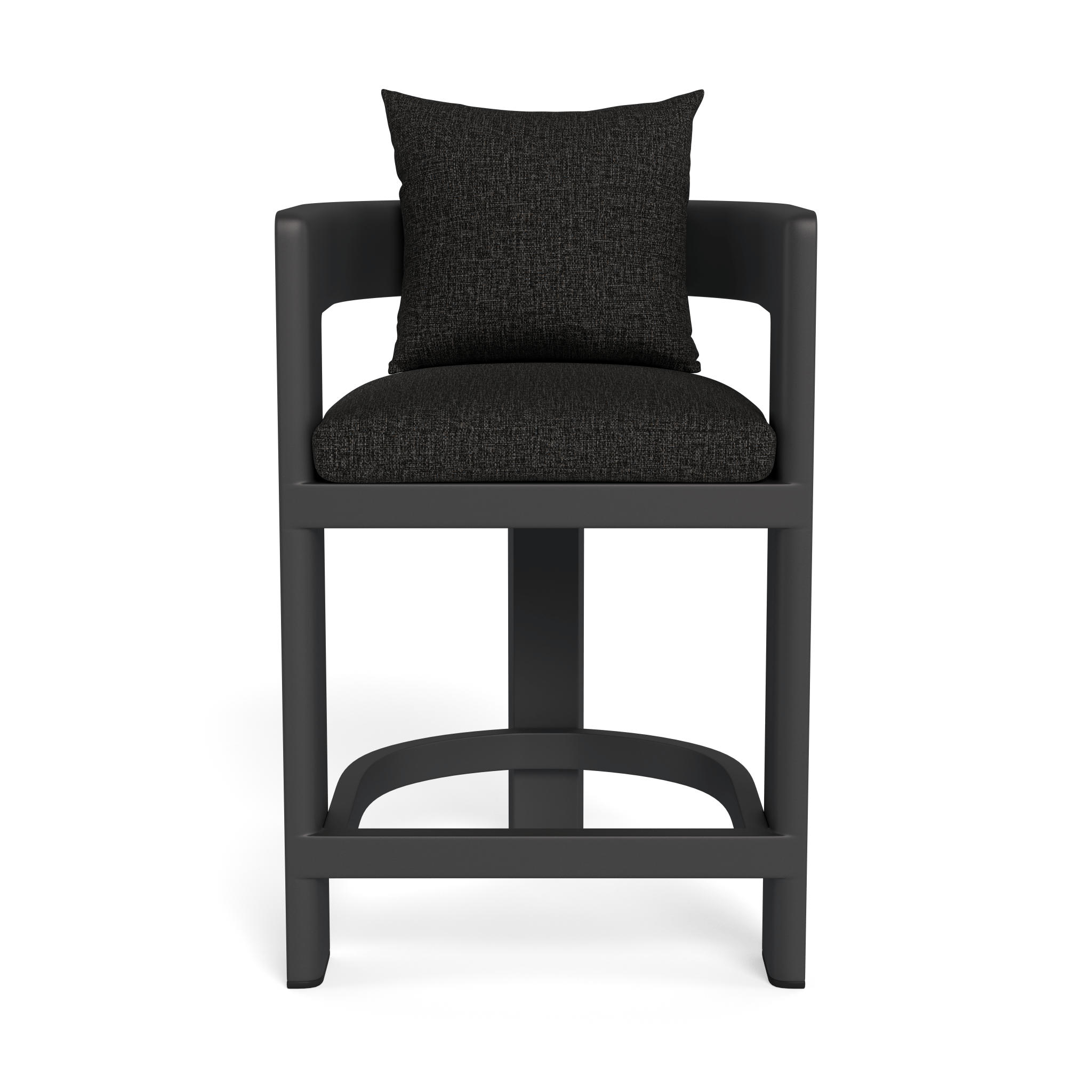 Victoria Aluminum Counter Stool - Modern Bar Stools for Kitchen Island, Breakfast Nook & Home Bar - Adjustable Height & Comfortable Seat - Perfect for Dining, Entertaining & Small Spaces