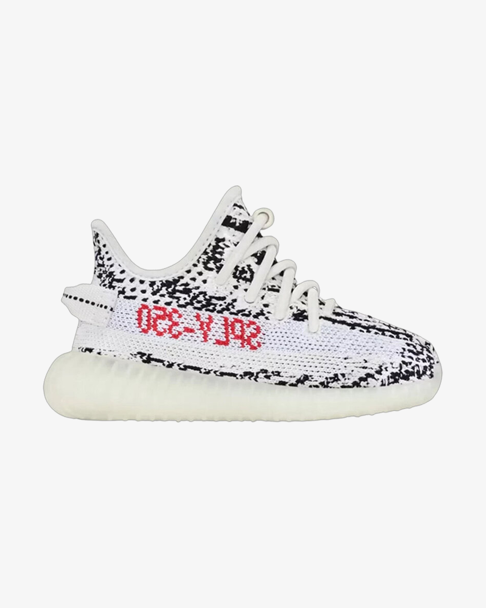Adidas Yeezy Boost 350 V2 Zebra White Black Red Infant Sneakers - Comfortable Baby Shoes for Walking, Running & Casual Wear
