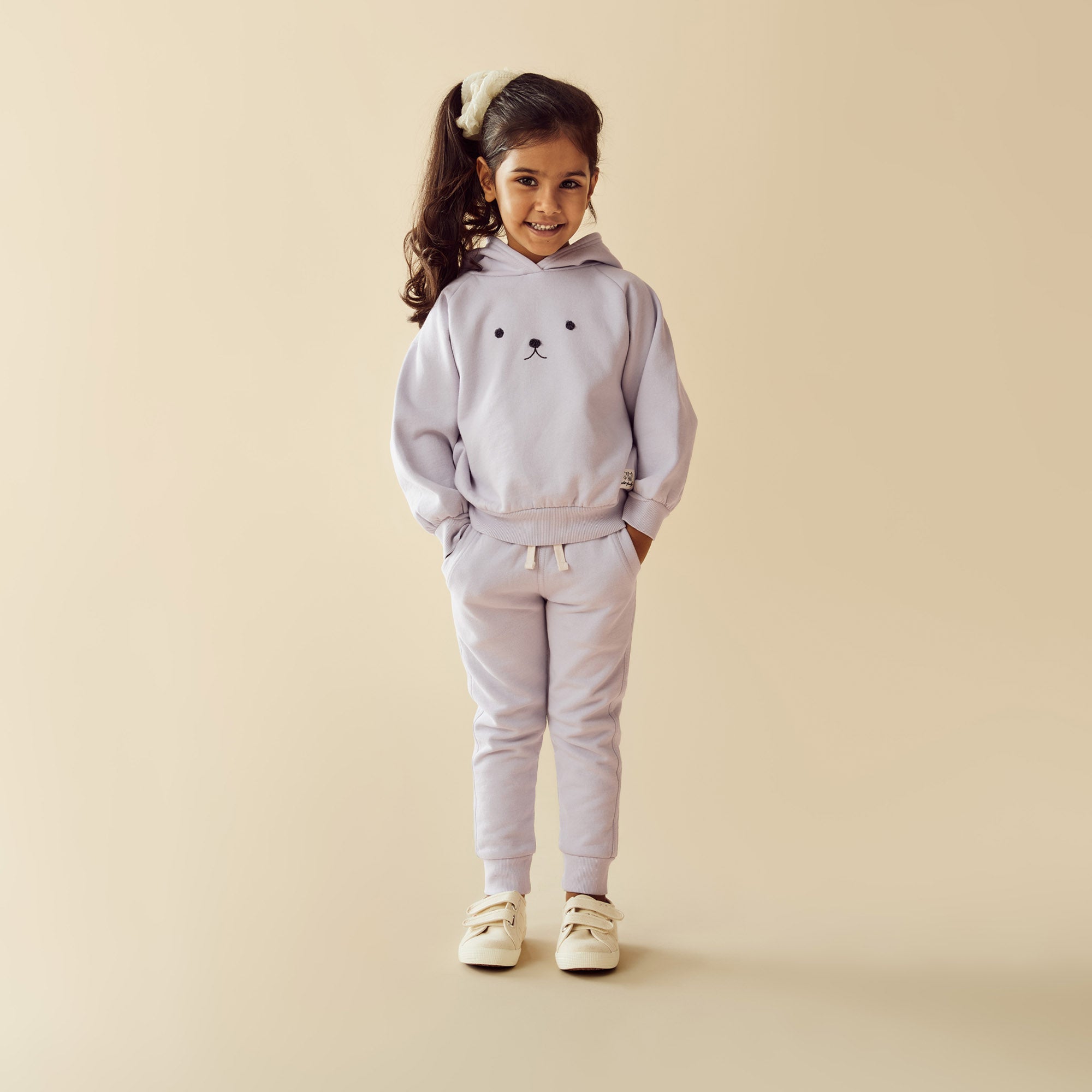 Organic Lavender Terry Sweatpants for Women - Soft Lounge Pants for Yoga, Sleep & Relaxation at Home