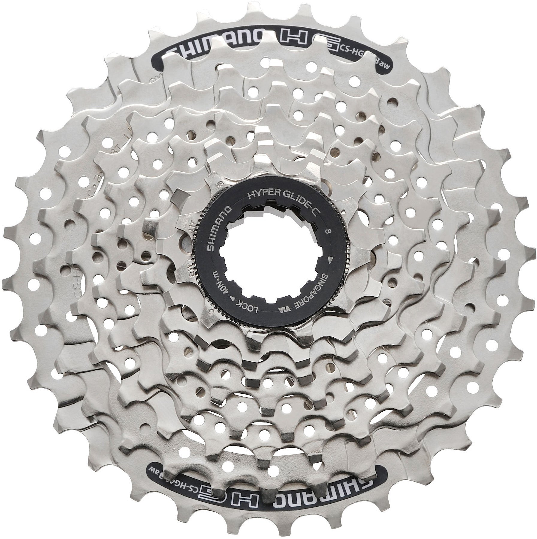 Shimano Alivio HG41 8-Speed Bicycle Cassette - Compatible with 8-Speed Drivetrains - Perfect for Road Bikes, Mountain Bikes & Commuting