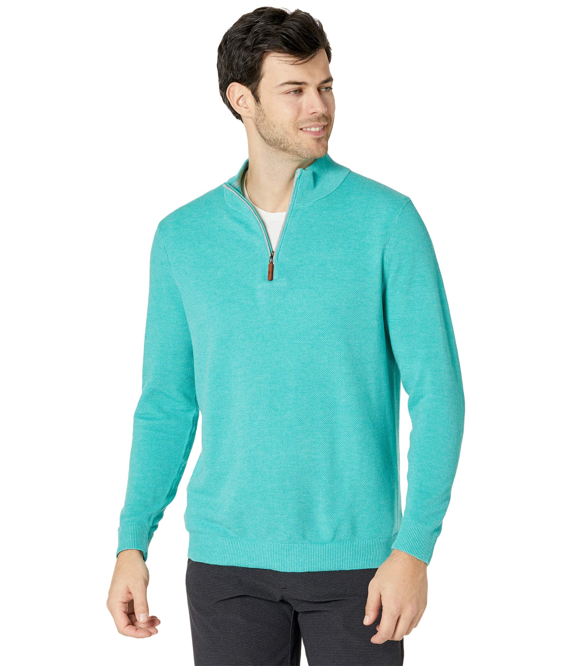 Tommy Bahama Islandzone Coolside 1/2 Zip Pullover - Lightweight UPF 50+ Sun Protection Shirt for Men - Perfect for Beach, Pool & Outdoor Activities