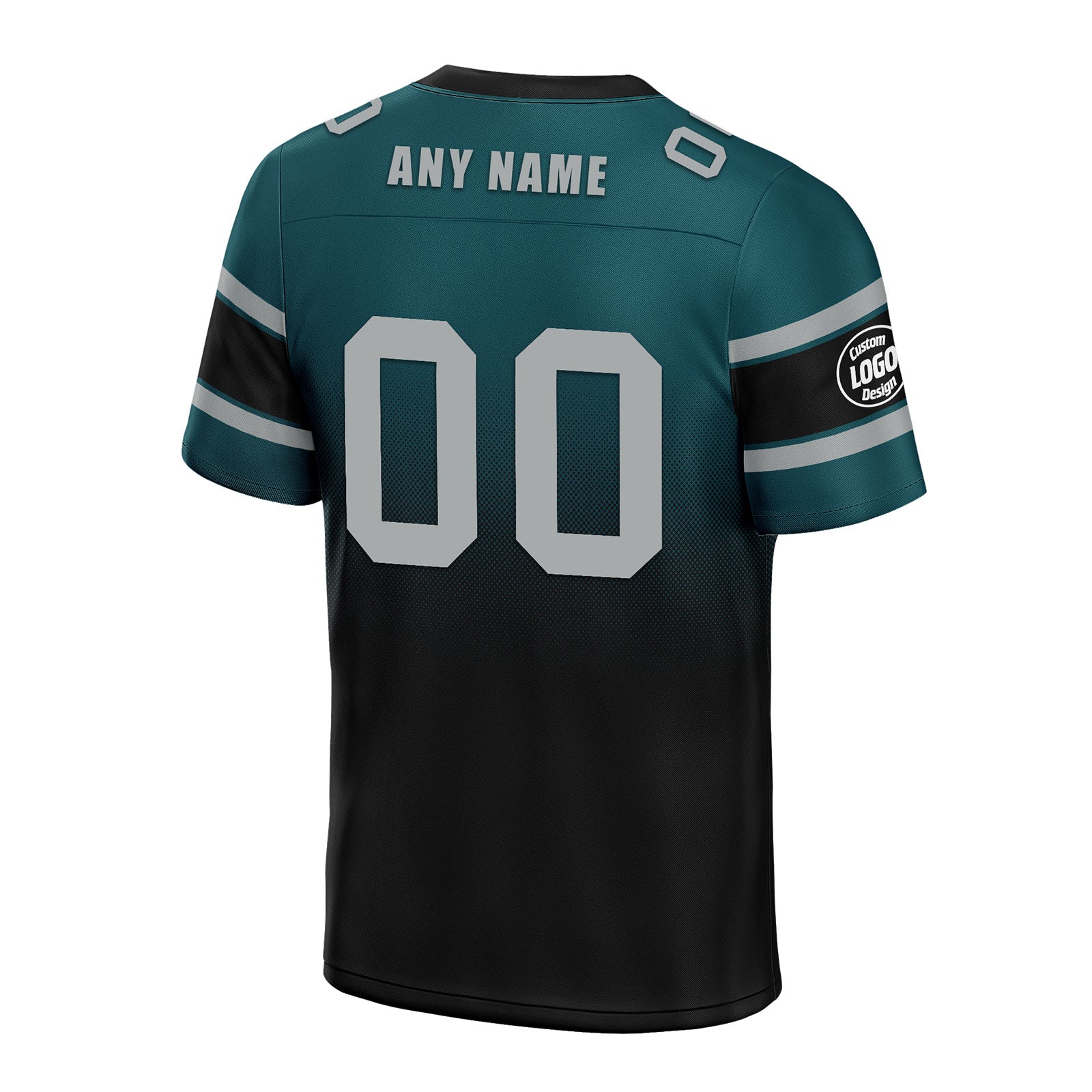 Custom Green & Black Philadelphia Eagles Personalized Authentic Football Jersey FBJ02 D020249 - Official NFL Replica Jersey for Fans & Players - Perfect for Game Day, Tailgating & Sports Events