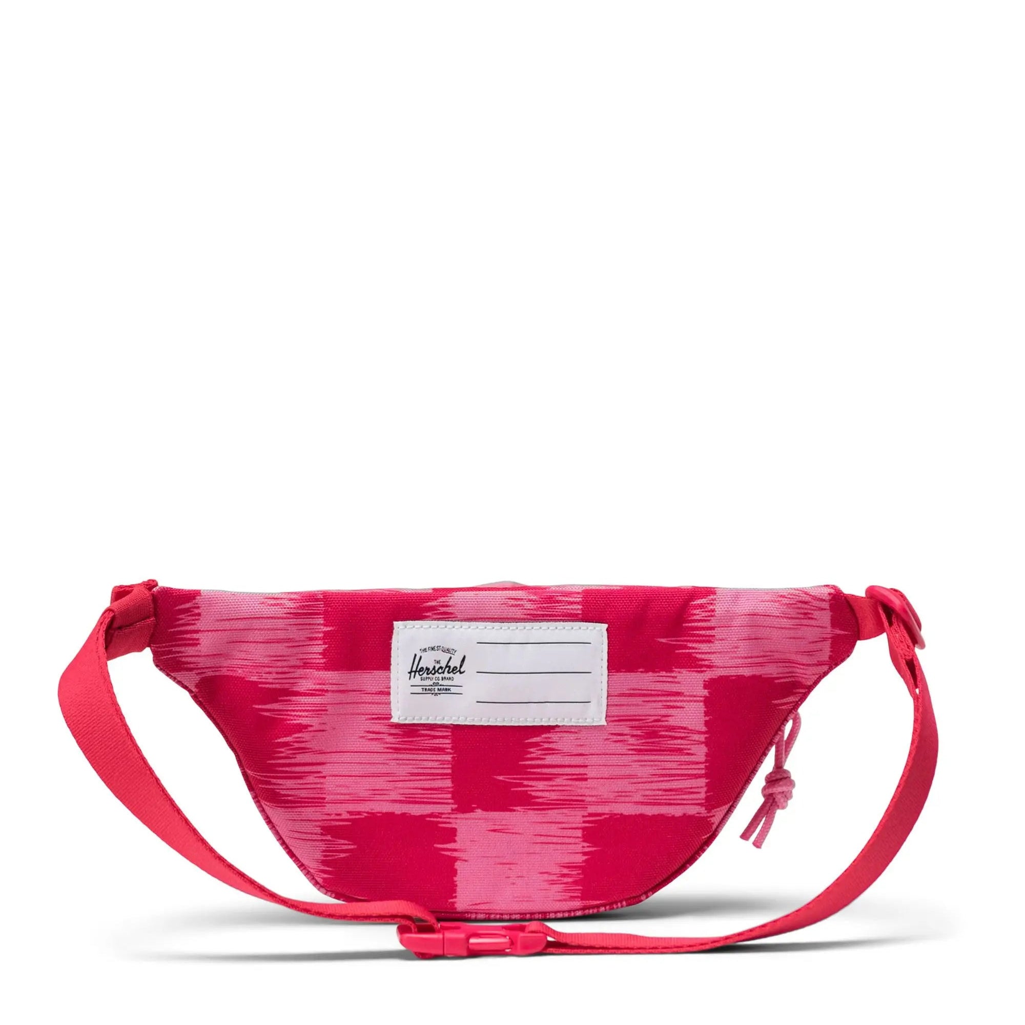 Herschel Heritage Hip Pack - Check Yourself Raspberry Little Waist Bag for Travel, Hiking & Everyday Use