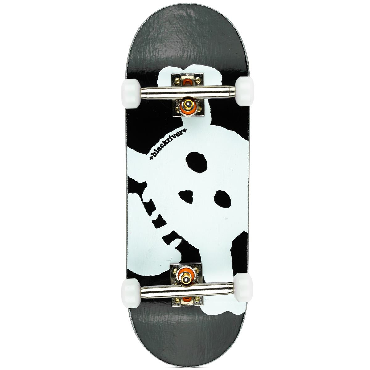 Blackriver Fingerboard Complete - Professional Finger Skateboard with New Skull Design - Perfect for Skateboarding Enthusiasts & Collectors