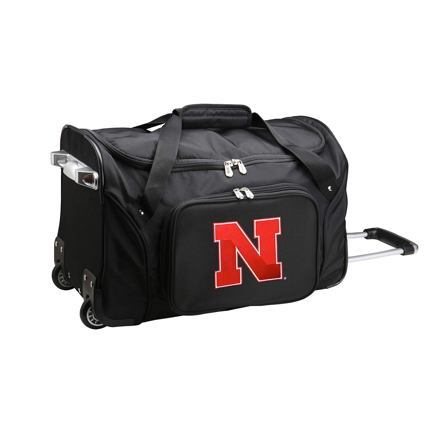 NCAA Wheeled Duffel Bag 22-inch - Large Rolling Sports Gear Bag for Travel, Gym & Team Equipment - Perfect for College Athletes & Sports Fans