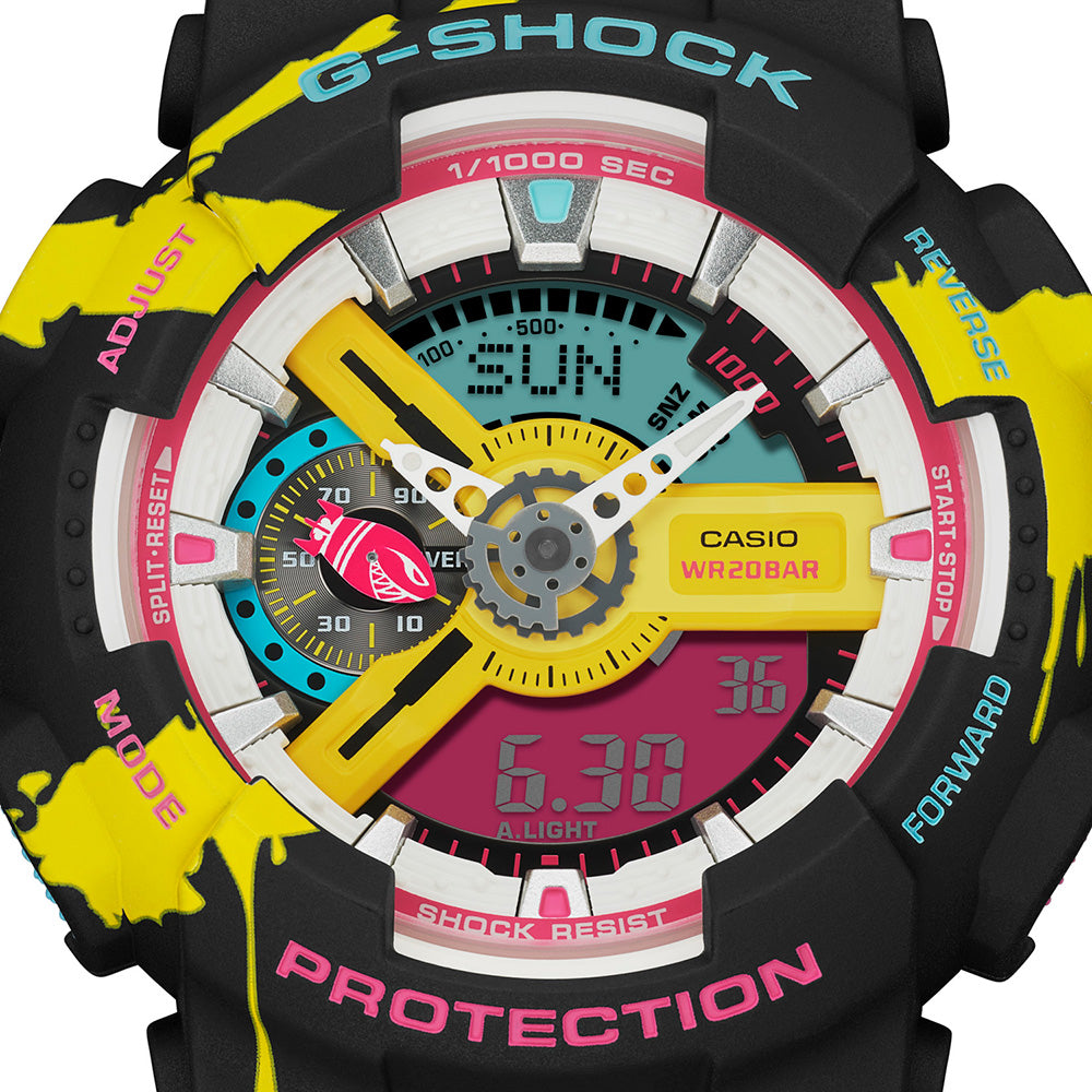G Shock GA110LL 1A League of Legends Unisex Digital Watch - Stylish Gaming & Outdoor Sports Watch for Men and Women