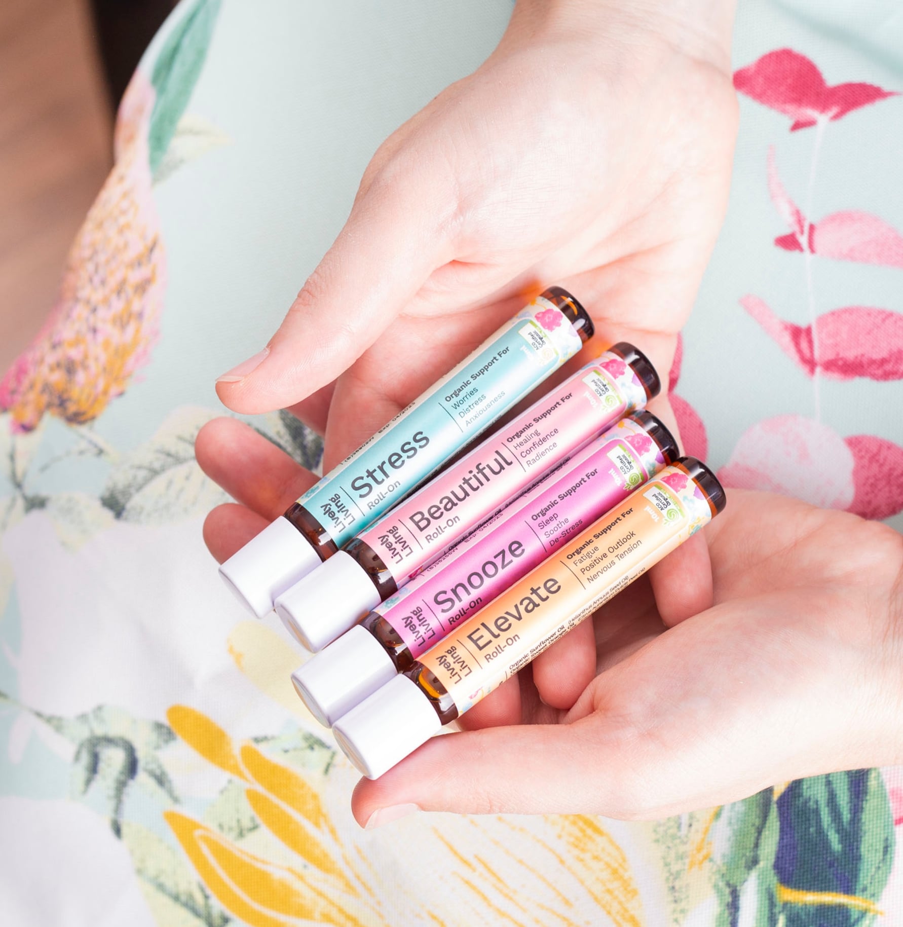 Natural Stress Relief Essential Oil Roll On - Lavender & Chamomile Blend for Relaxation, Anxiety Relief & Better Sleep | Perfect for Home, Office & Travel