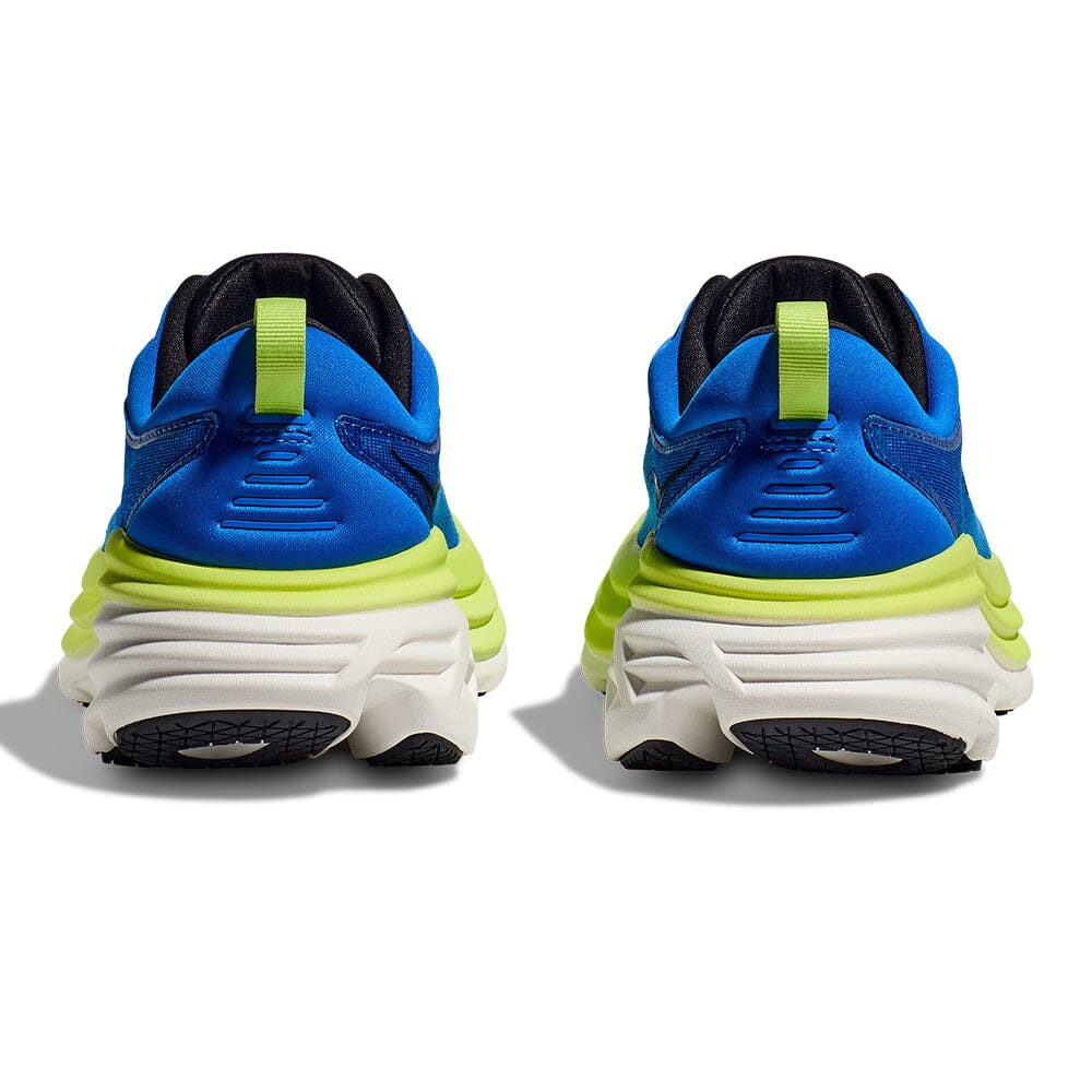 Hoka Men's Bondi 8 Running Shoes - Lightweight Cushioned Sneakers for Marathon, Jogging & Walking - Breathable Mesh Upper with Maximum Support & Comfort
