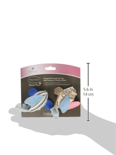 Best Catnip Fish Friends Cat Toys - Set of 2 for Play & Relaxation - Interactive Kitten Toys for Indoor Cats & Stress Relief
