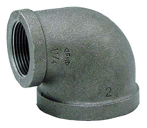 ANVIL Galvanized Malleable Iron 90° Reducing Elbow, 1-1/2