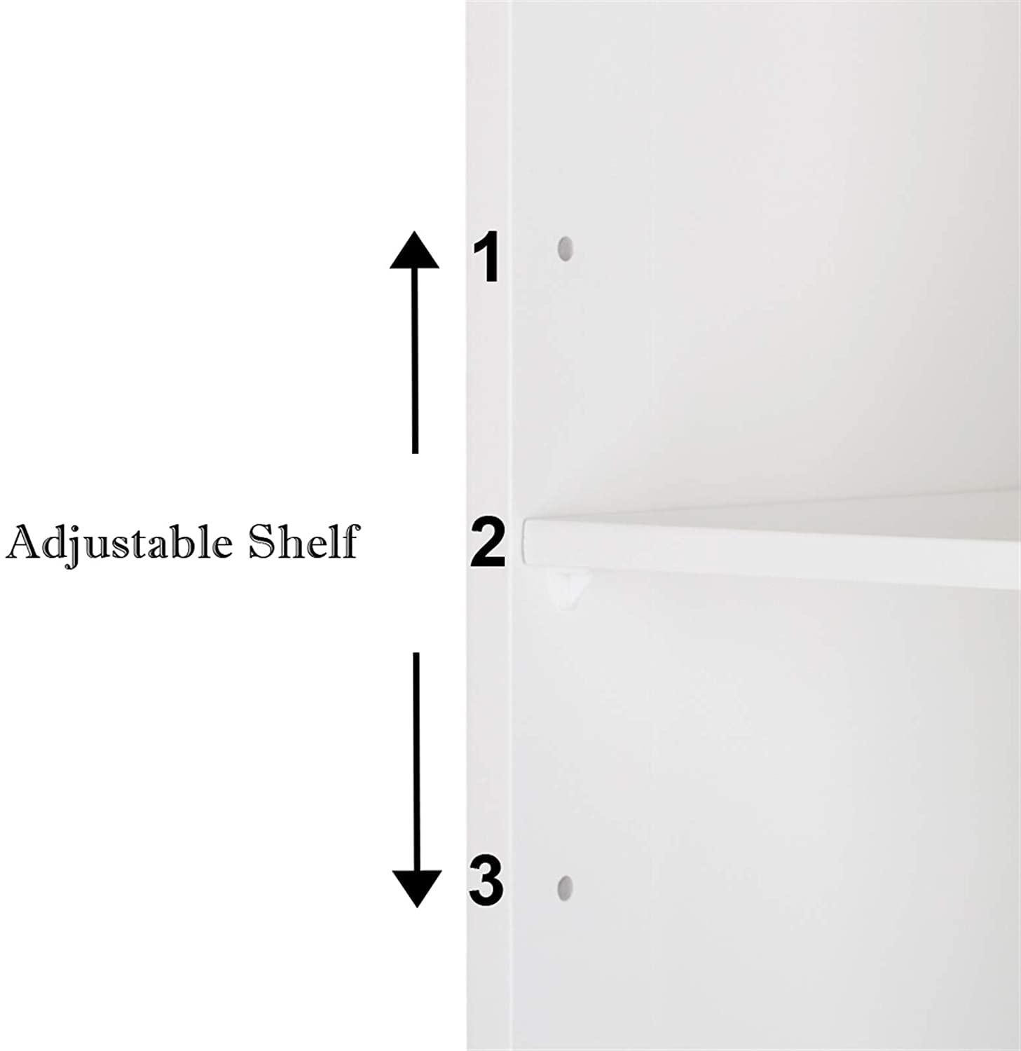 Wall Mounted Bathroom Medicine Cabinet with Mirror Door & Open Shelves - Bathroom Storage Organizer for Toiletries, Makeup & Essentials - Perfect for Bathroom, Kitchen & Vanity Organization