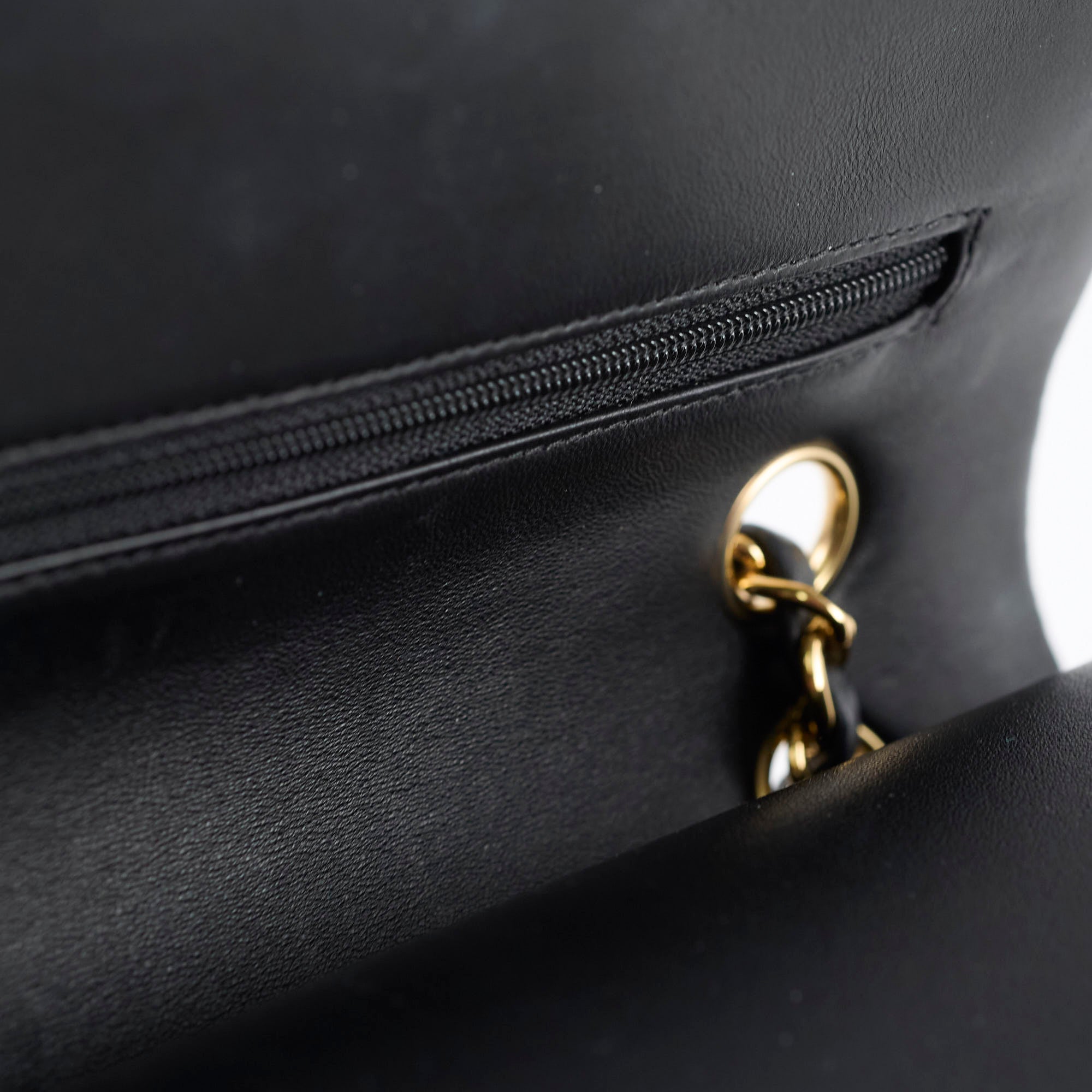 Chanel Classic Double Flap Bag Lambskin Leather Black 23cm - Luxury Designer Handbag for Women, Perfect for Evening Events & Special Occasions
