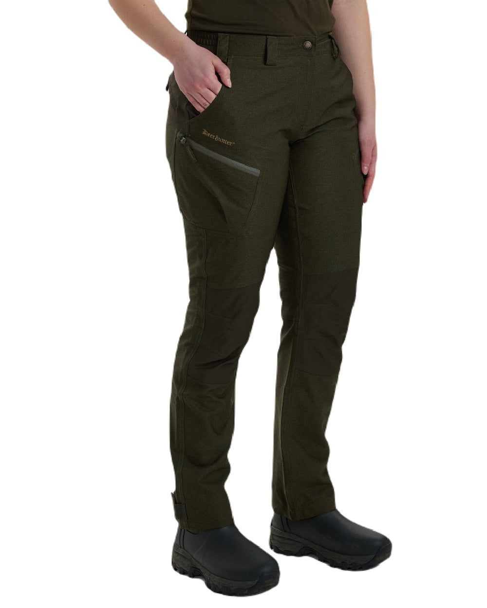 Deerhunter Women's Hunting Pants - Waterproof Camo Trousers for Outdoor Adventures, Hiking & Hunting Gear