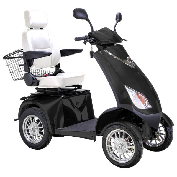 Premium Platinum Bariatric 4-Wheel Mobility Scooter for Heavy Adults - Heavy Duty Electric Wheelchair for Indoor & Outdoor Use - Ideal for Shopping, Travel, and Daily Mobility Assistance