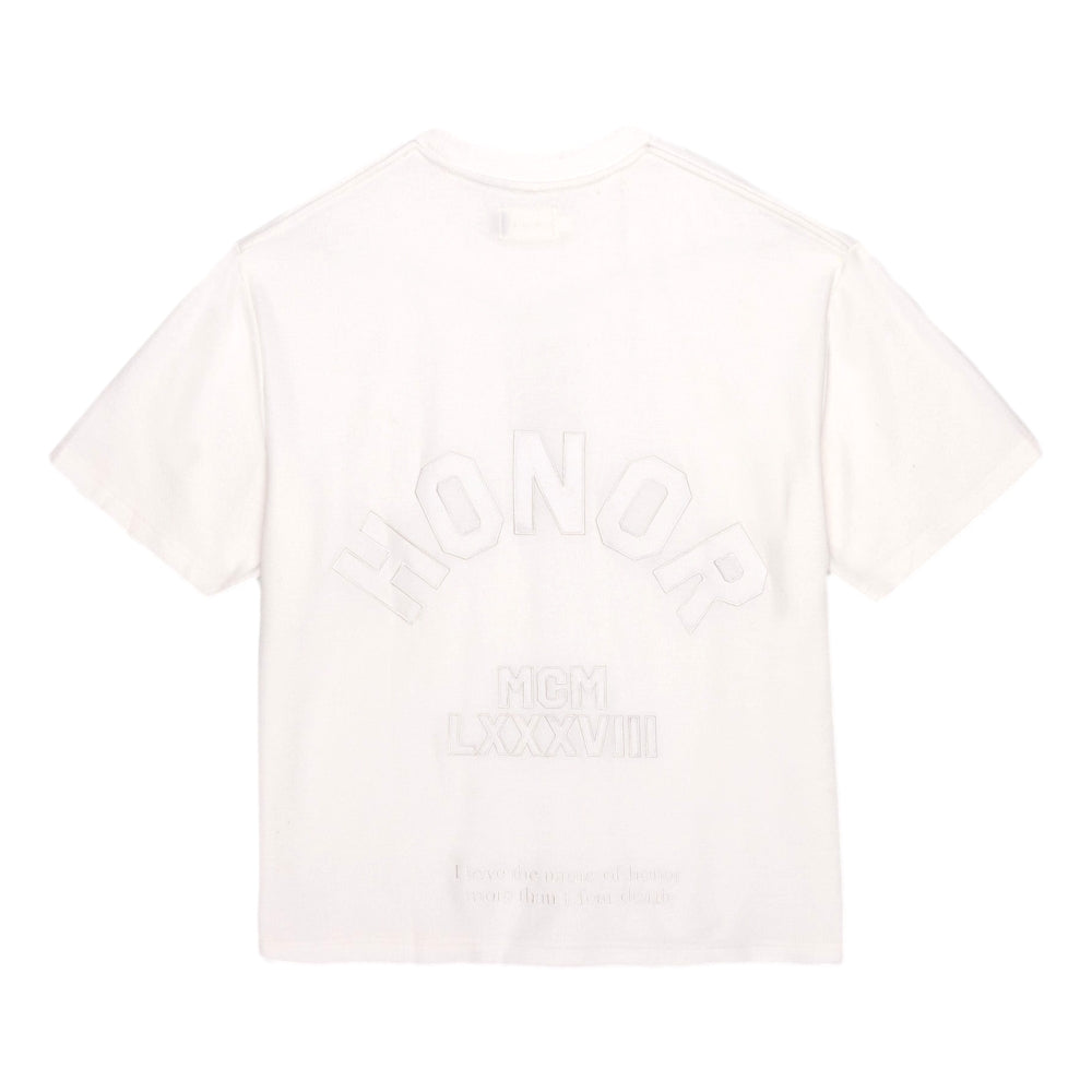 Honor The Gift Honoree Short Sleeve T-Shirt - White | Premium Cotton Tee for Casual Wear & Street Style